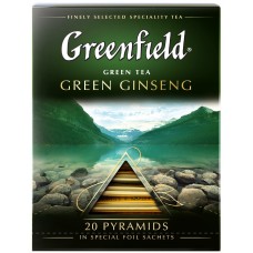 Чай улун Greenfield Green Ginseng в пирамидках